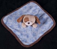 Koala Baby Puppy Dog Blue Paw Prints Plush Security Blanket Lovey